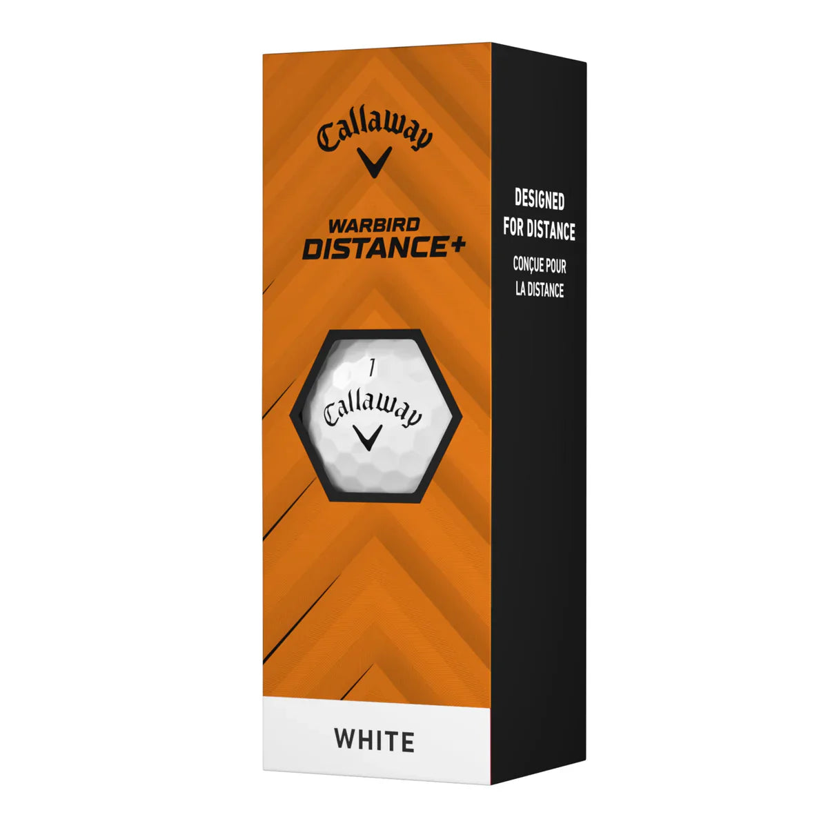 Callaway Warbird Distance+ Golf Balls / White / 3 Ball Sleeve