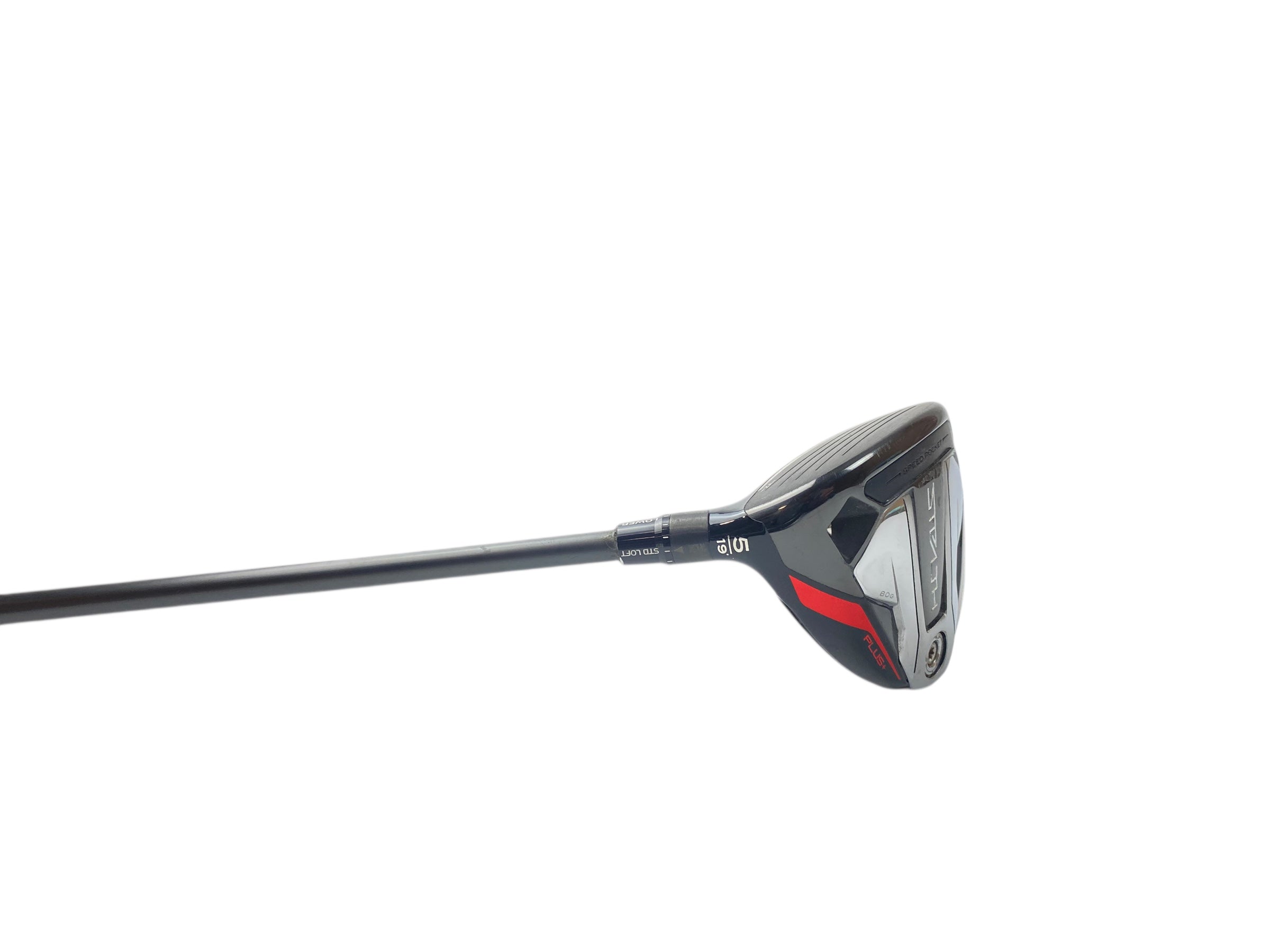 Left hand Taylormade Stealth Plus 5 Wood / 19 Degree / Stiff Flex