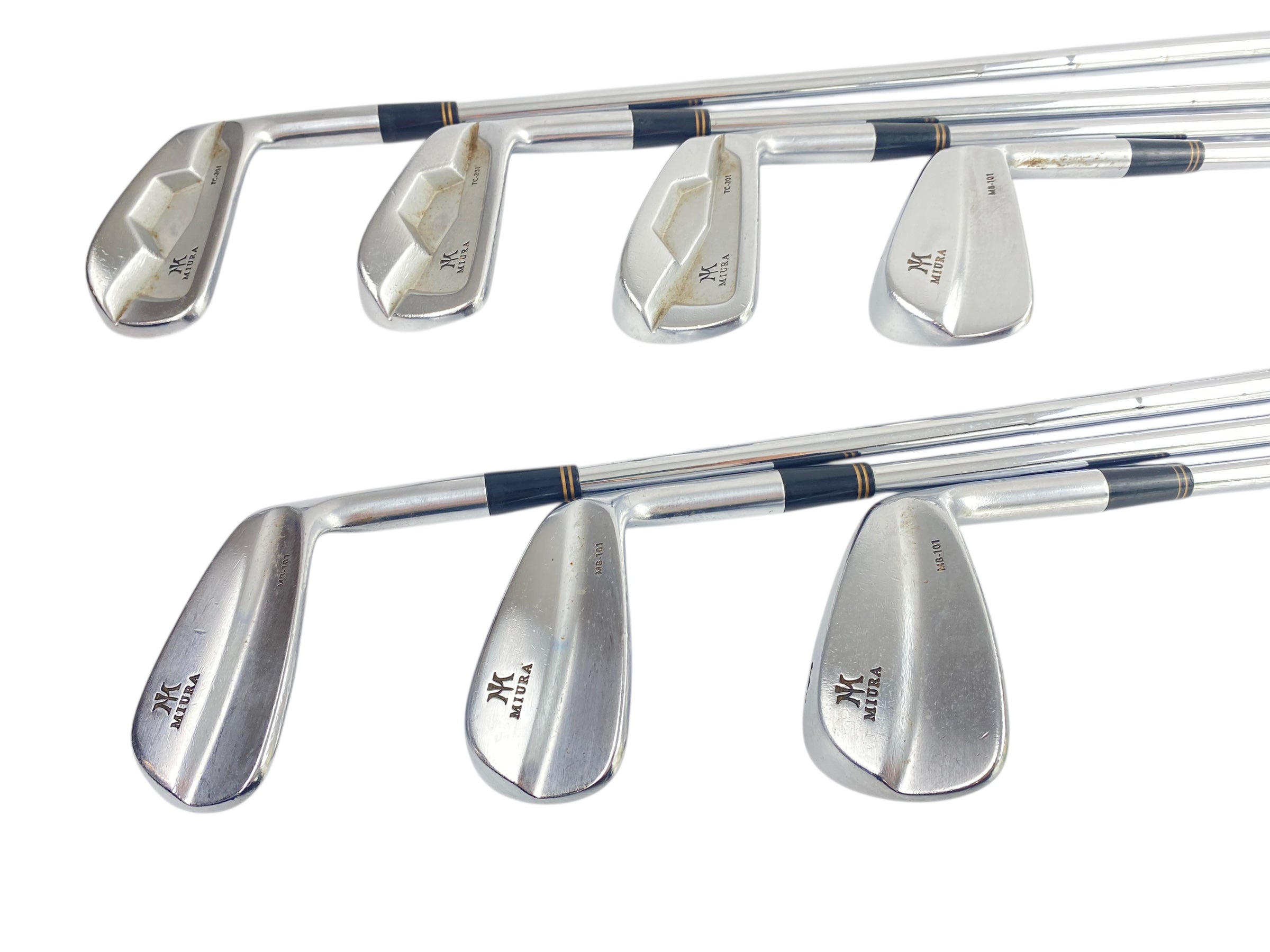 Miura MB-101 , TC-201 Combo Irons / 4-PW / Extra Stiff Flex