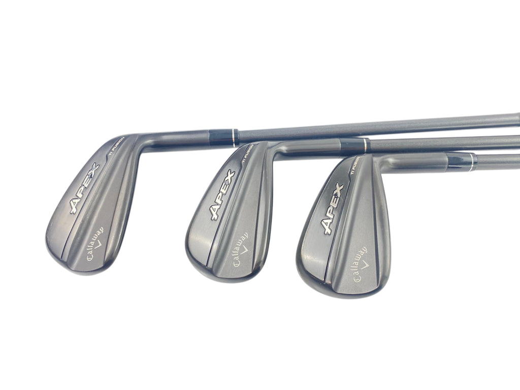 Callaway Apex Ti Fusion Irons / 5-PW / Regular Flex