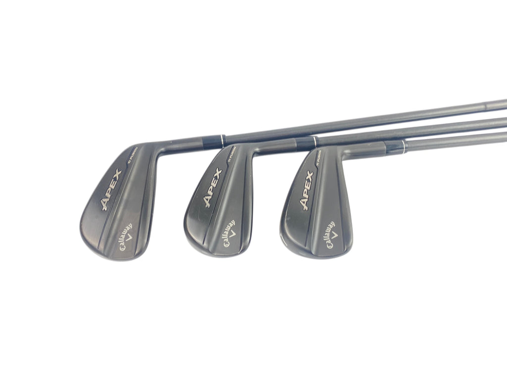 Callaway Apex Ti Fusion Irons / 5-PW / Regular Flex