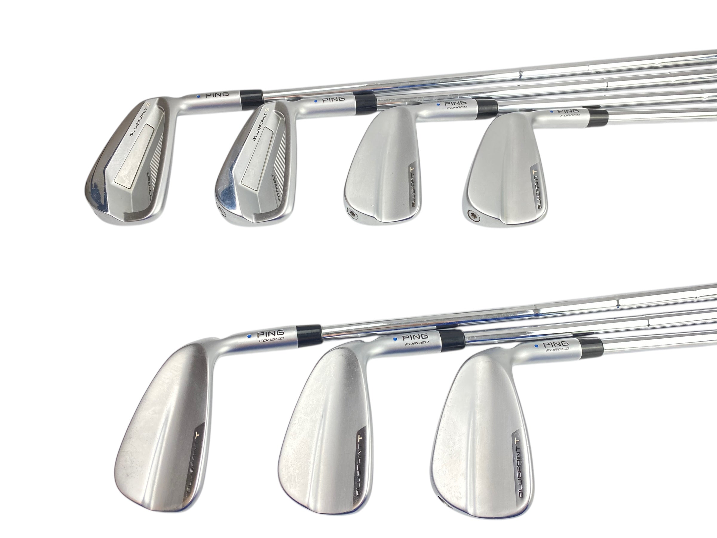 Ping Blueprint T, Blueprint S Combo Blue Dot Irons / 4-PW / Stiff Flex