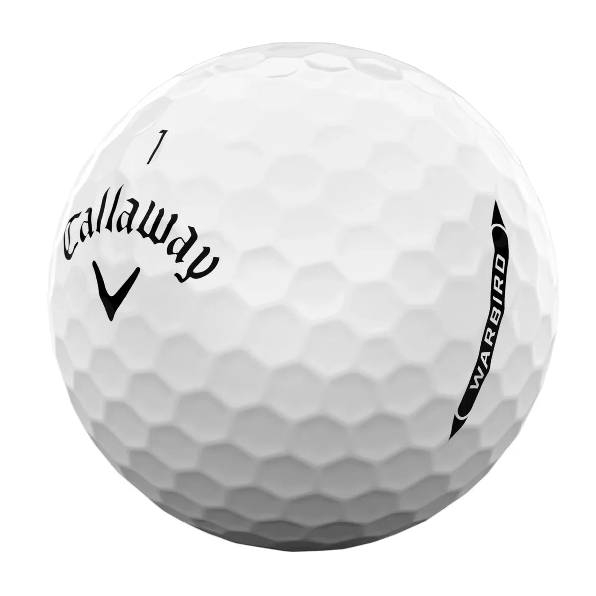 Callaway Warbird Distance+ Golf Balls / White / 3 Ball Sleeve