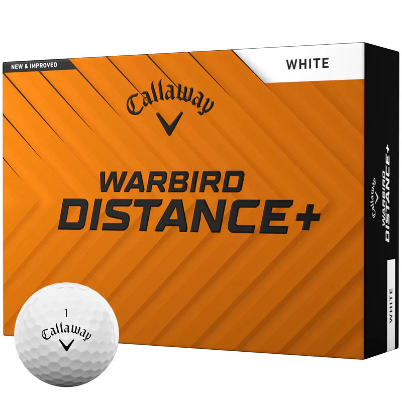 Callaway Warbird Distance+ Golf Balls / White