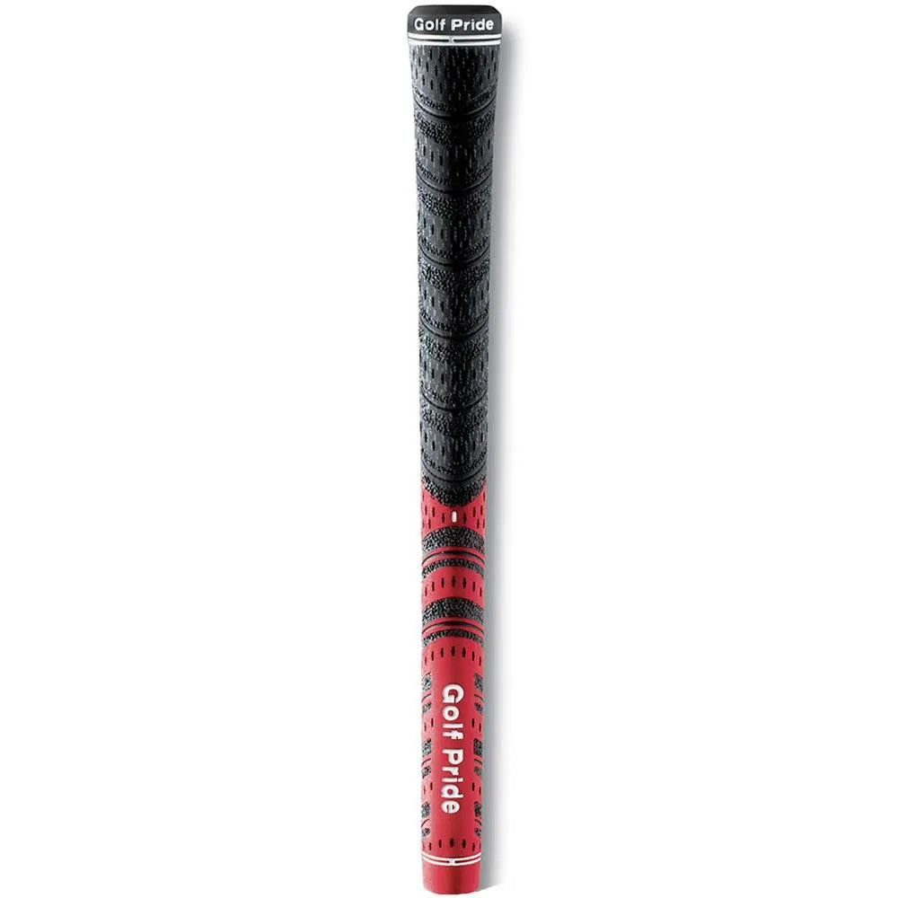 Golf Pride MCC Multi Compound Grip / Red & Black / Midsize / 5 Irons